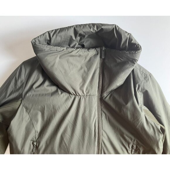 Lululemon Sleek City Jacket Dark Olive Size 10 Insulated - Picture 6 of 8